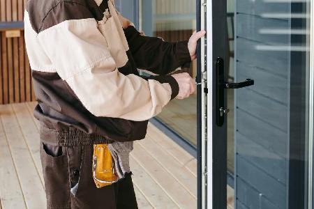 Cleaning And Polishing Glass Door Installation in Titusville, FL